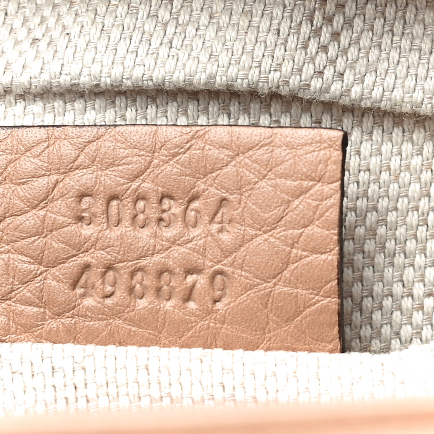 Gucci Pebbled Calfskin Small Soho Disco Bag Camelia 7 of 16