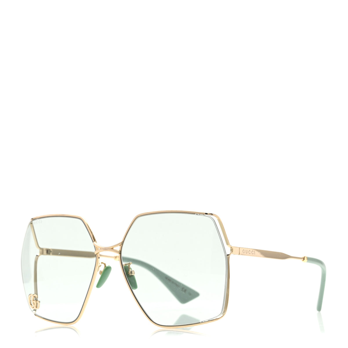 Metal Sunglasses GG0817S Green