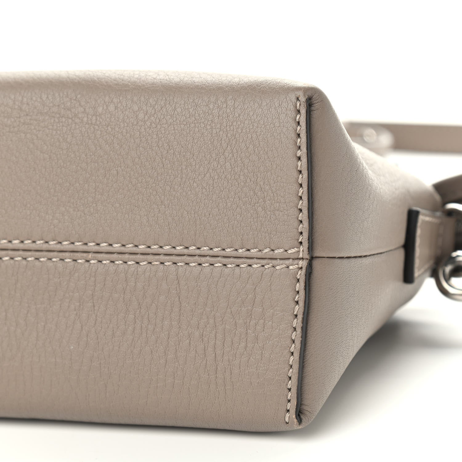 Fendi Vitello Dolce Mini By The Way Boston Bag Tortora 8 of 8