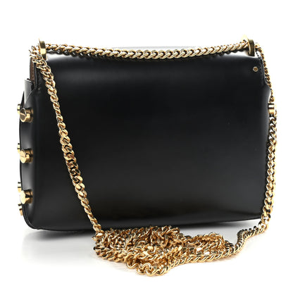 Jimmy Choo Smooth Calfskin Lockett Petite Shoulder Bag Black 3 of 10
