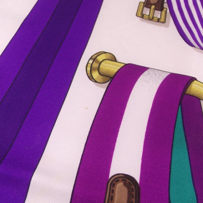 Hermes Silk Scarf Suspenders by J. Metz 8 of 8