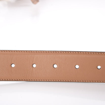 Gucci Calfskin Interlocking G 37mm Belt 85 34 Camelia 5 of 6