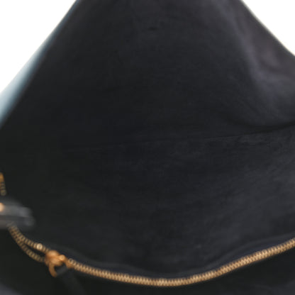 Celine Smooth Calfskin Medium Hobo Navy 5 of 10