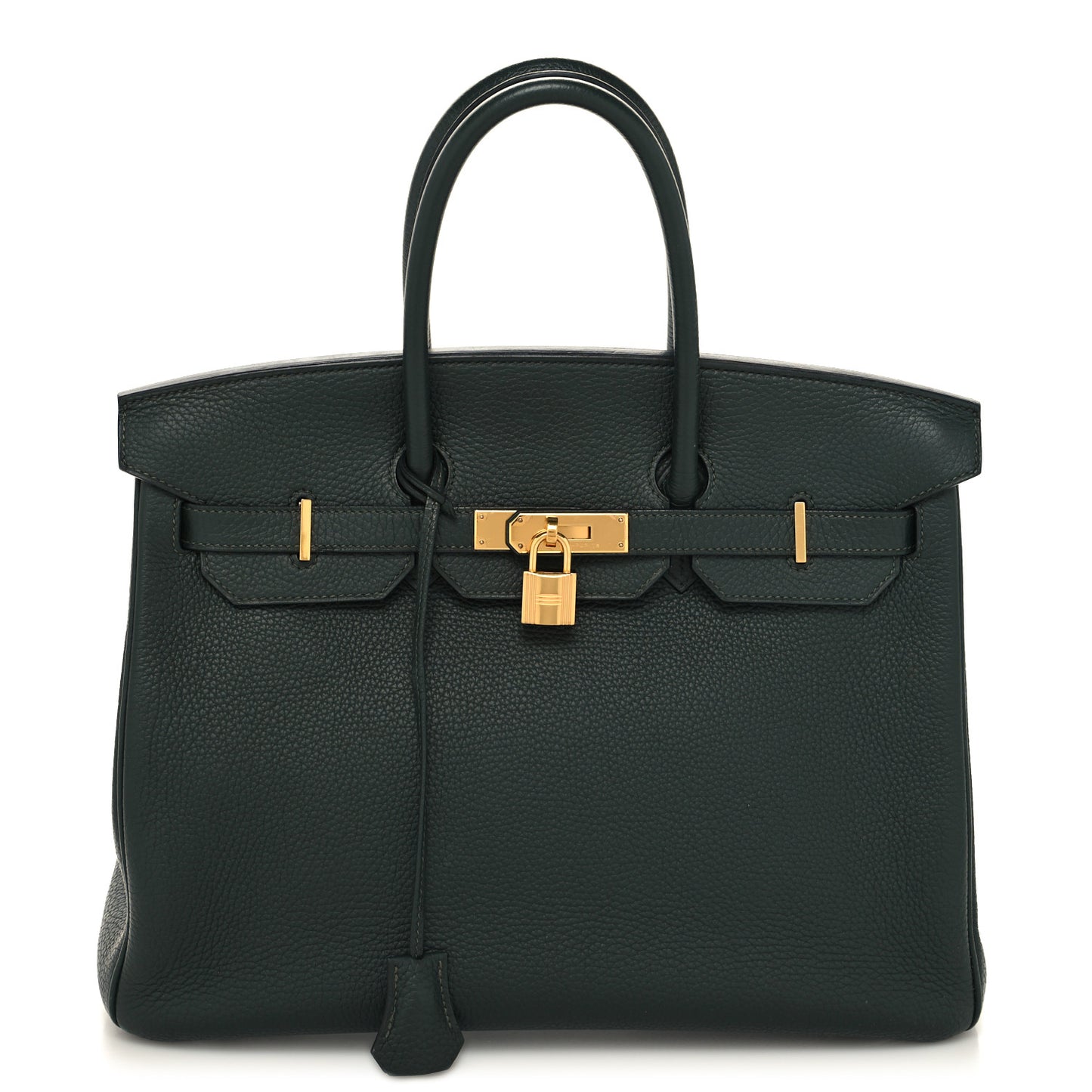 Togo Birkin 35 Vert Fonce