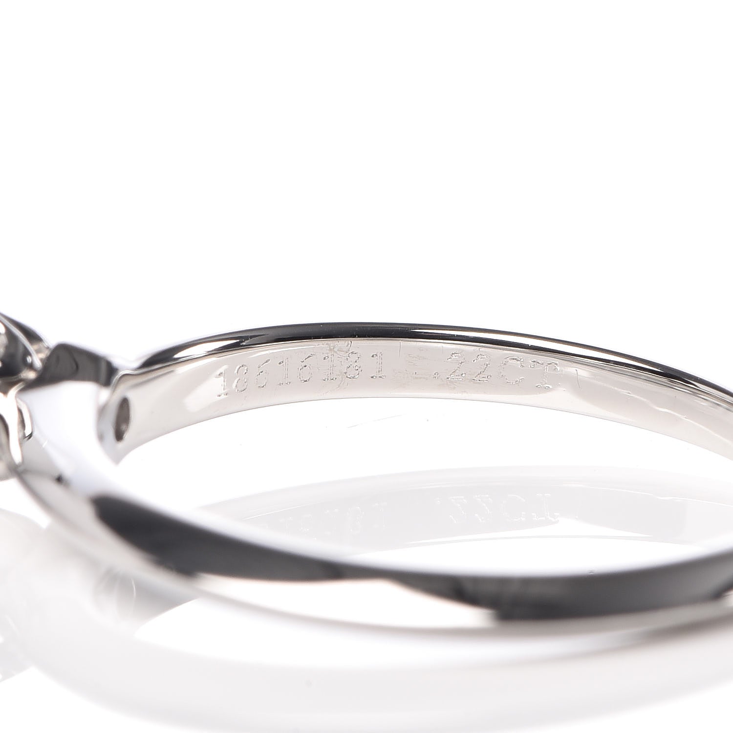 Tiffany Platinum Diamond .22ct Solitaire Engagement Ring 47 4.25 5 of 7