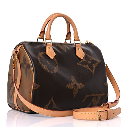 Louis Vuitton Reverse Monogram Giant Speedy Bandouliere 30 4 of 17