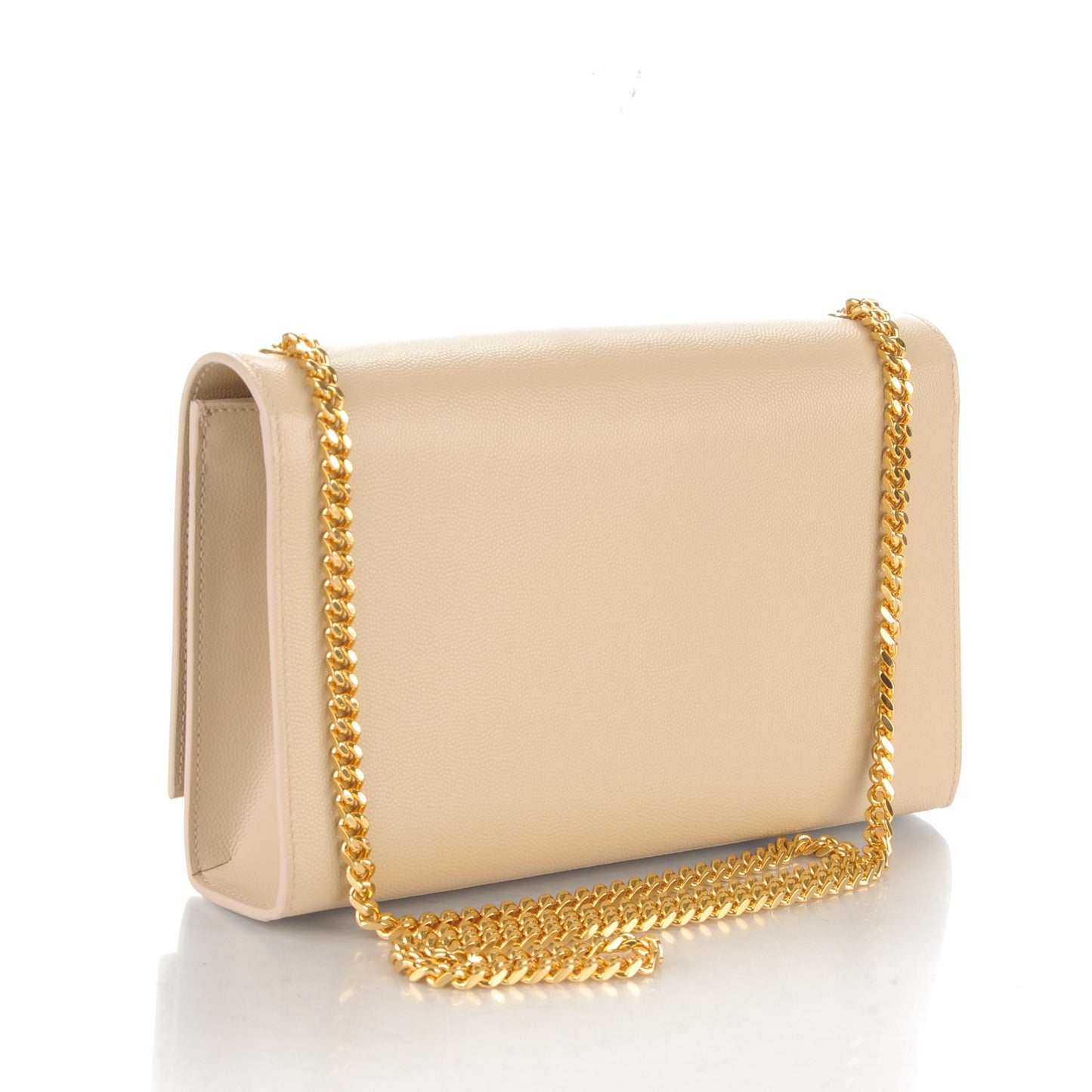 Grain De Poudre Medium Monogram Kate Satchel Nude Powder