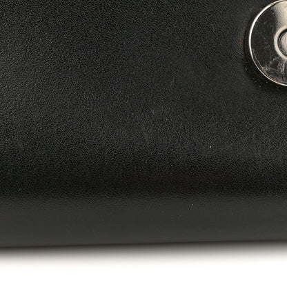 Alexander McQueen Calfskin Small Slash Bag Black White 11 of 11