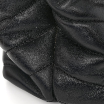 Saint Laurent Calfskin Y Quilted Monogram Medium Loulou Chain Satchel Black 17 of 22