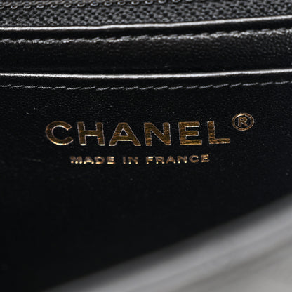 Chanel Lambskin Quilted Mini Rectangular Flap Black 6 of 11
