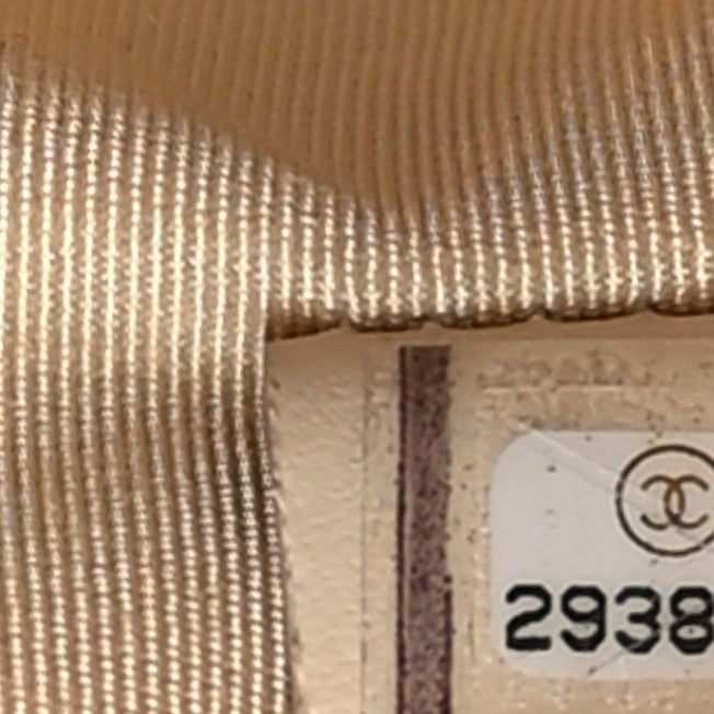 Chanel Calfskin Quilted Large Pearl Cosmetic Case Light Beige 7 of 7