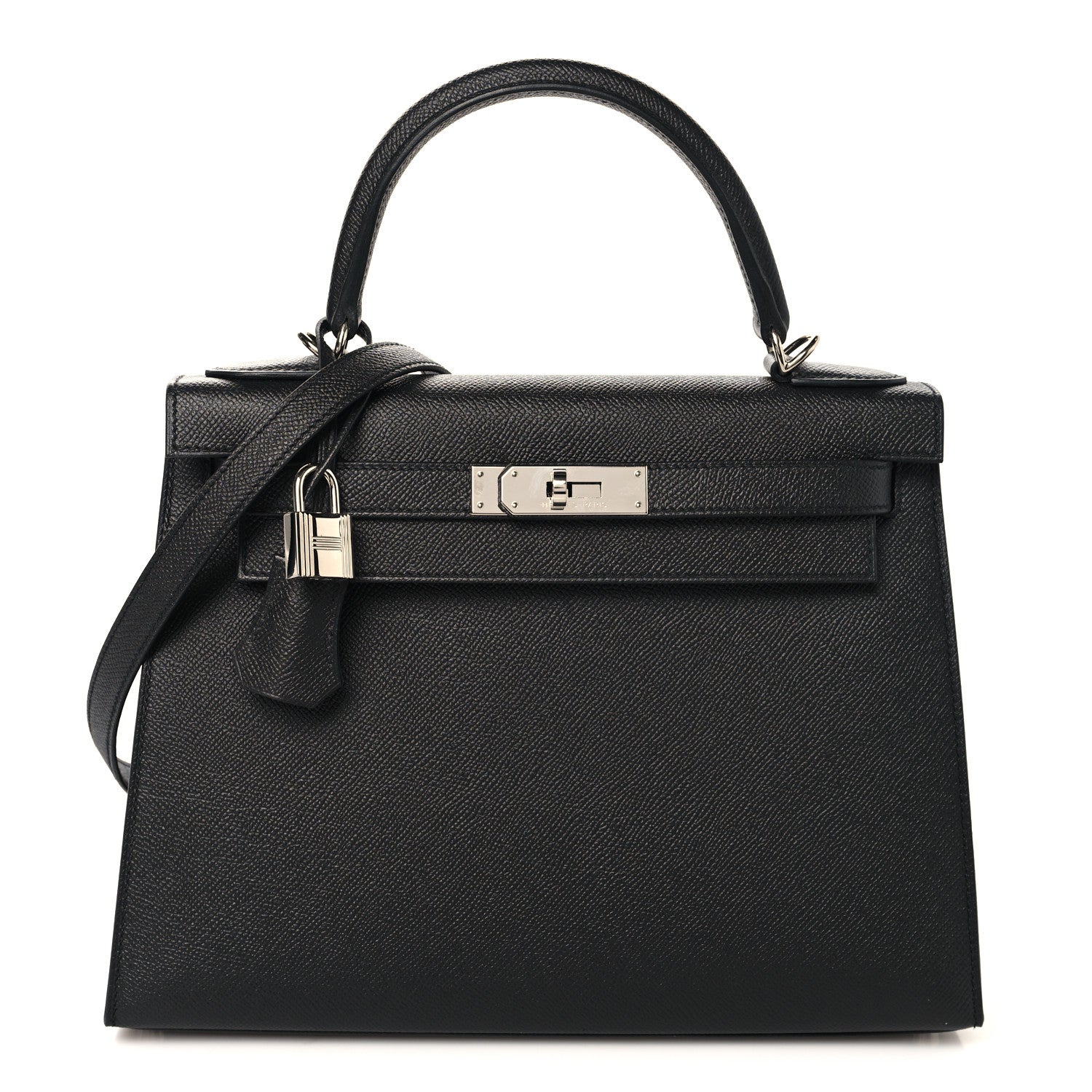 Hermes Epsom Kelly Sellier 28 Black 1 of 13