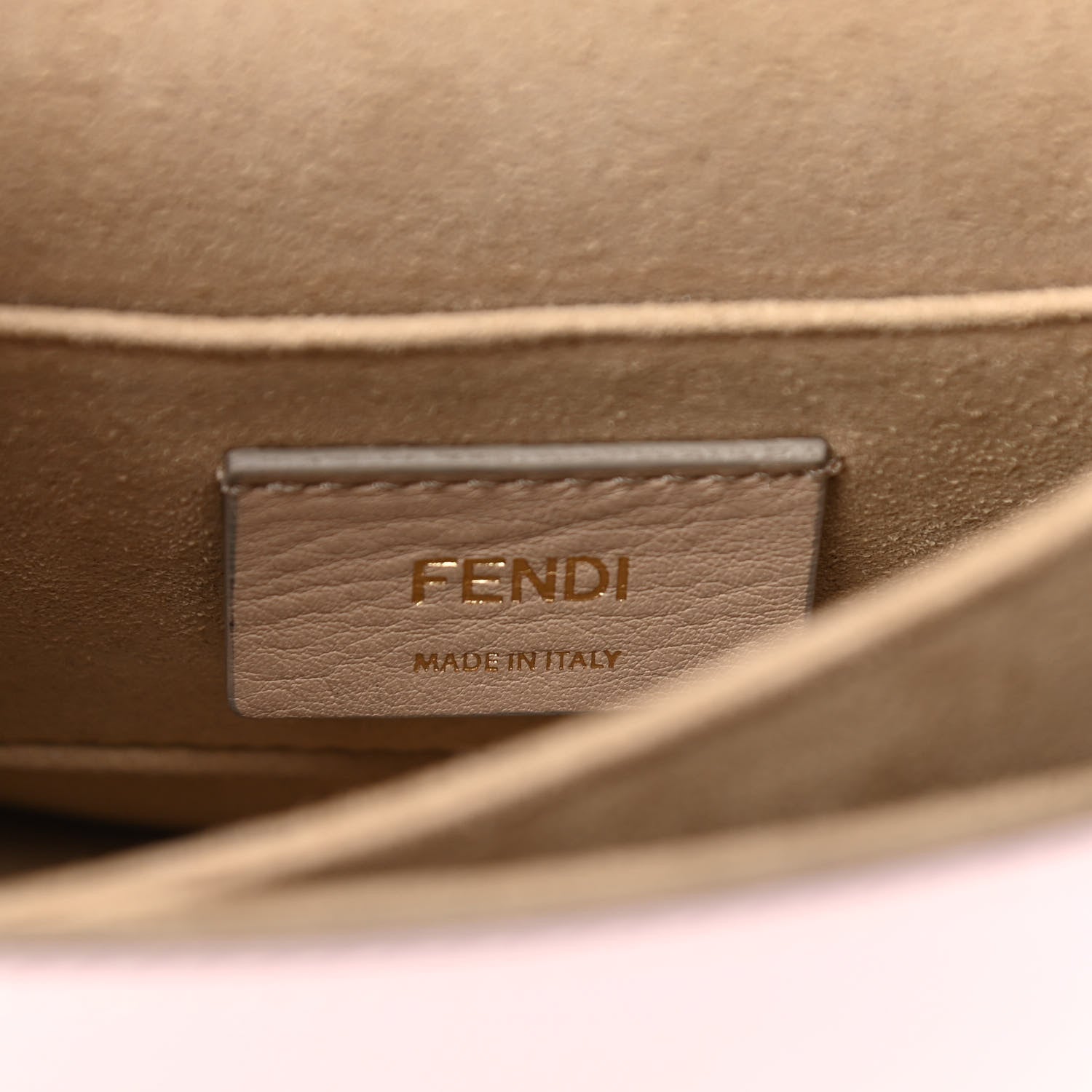 Fendi Vitello Liberty Scalloped Studded Small Kan I Shoulder Bag Confetto 6 of 12