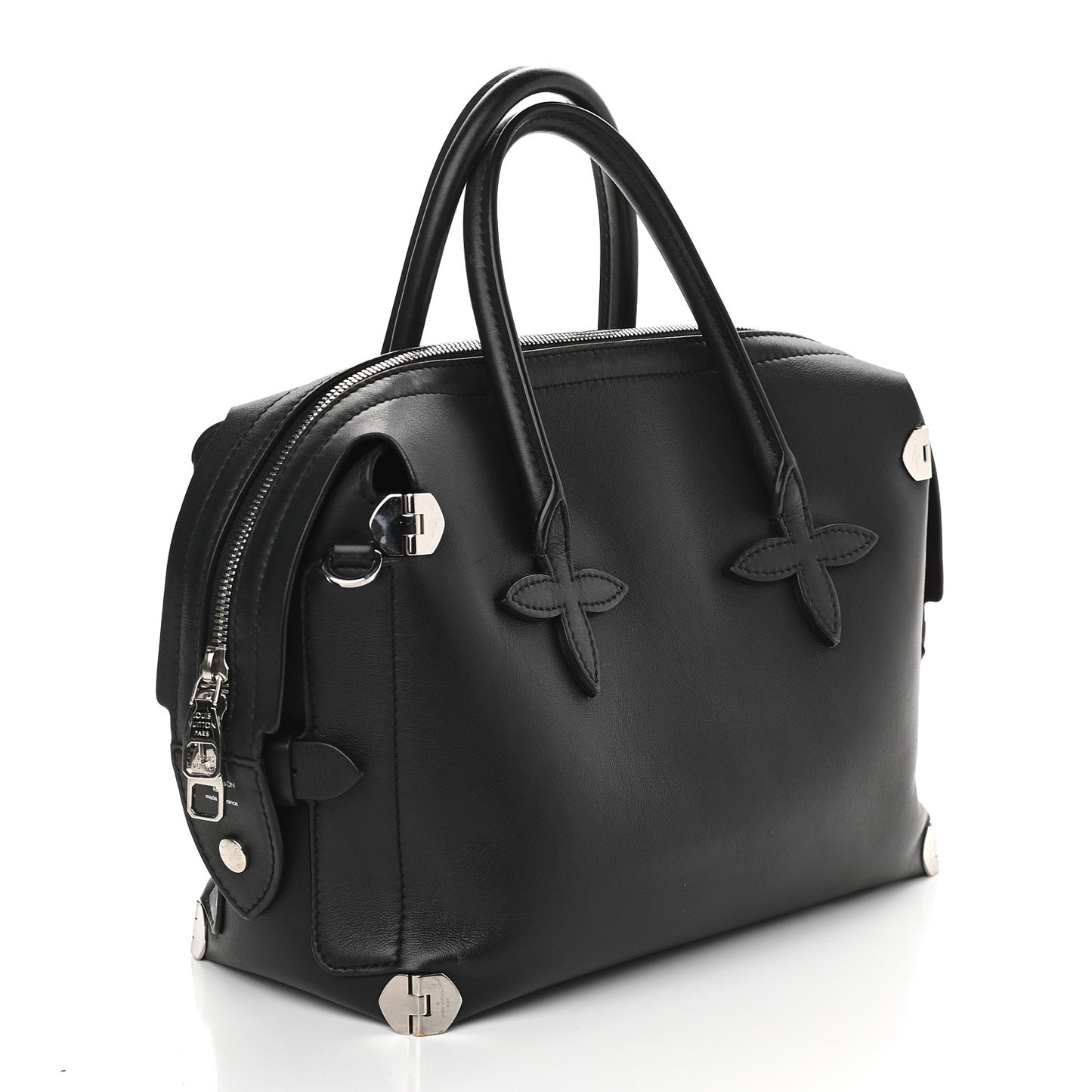 Smooth Calfskin Garance Black