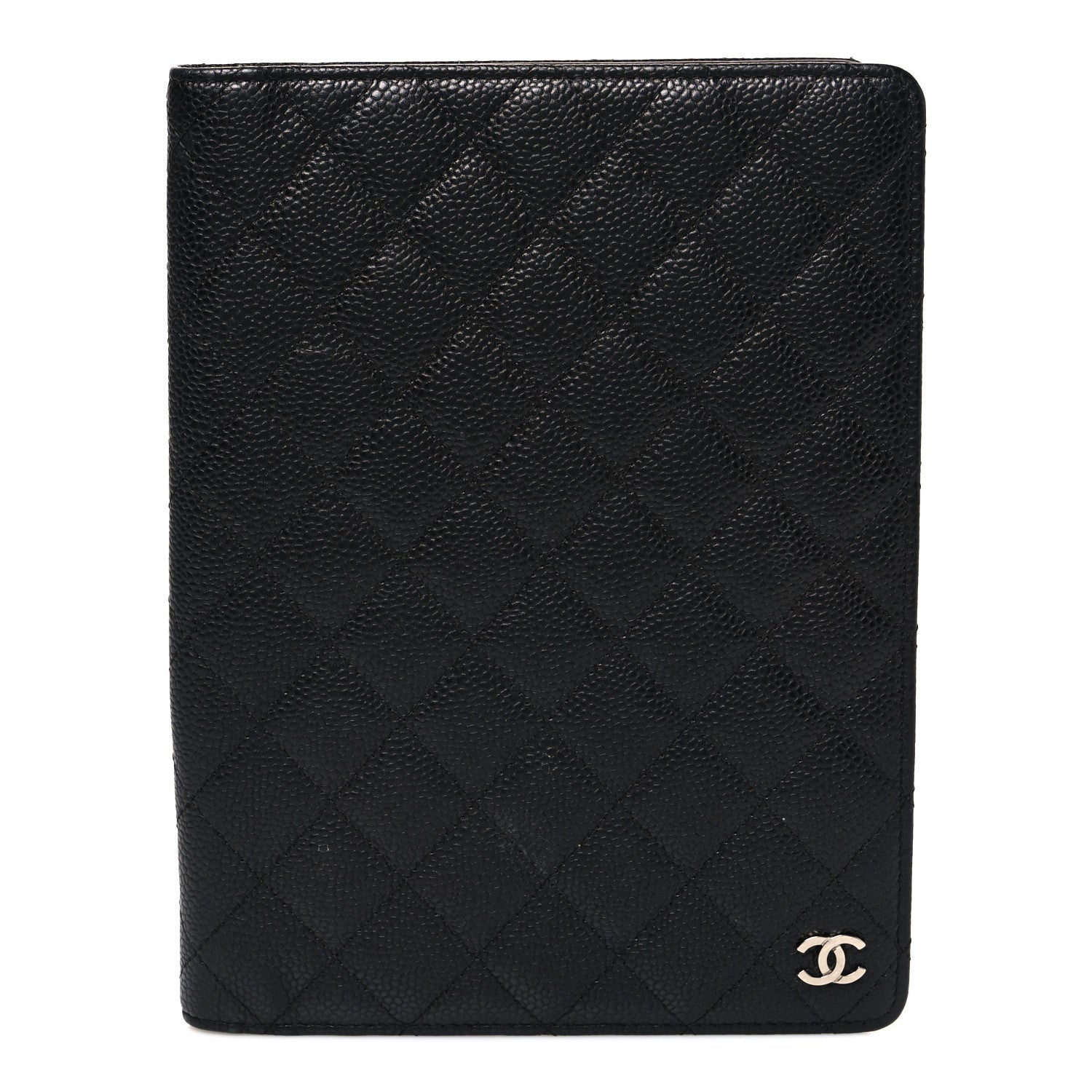 Chanel Caviar Quilted Large Agenda Cover Black 1 of 8