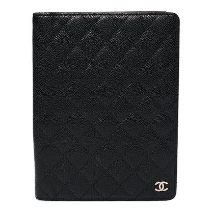 Chanel Caviar Quilted Large Agenda Cover Black 1 of 8