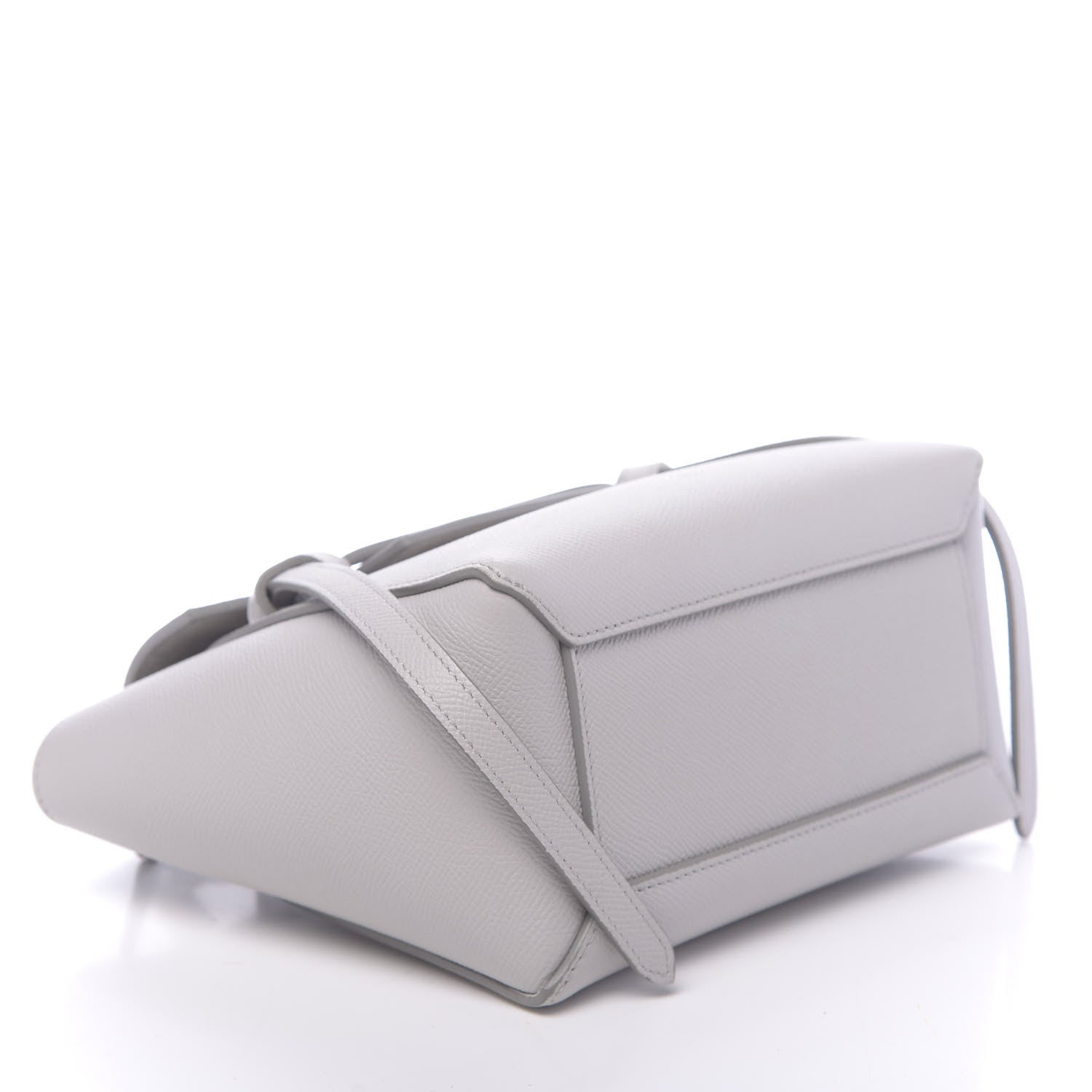 Celine Grained Calfskin Nano Belt Bag Mineral 4 of 13