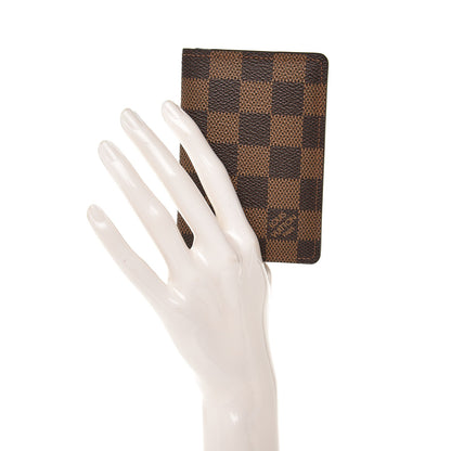 Louis Vuitton Damier Ebene Pocket Organizer NM 2 of 7