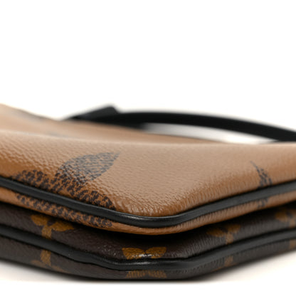 Louis Vuitton Reverse Monogram Giant Double Zip Pochette 11 of 12