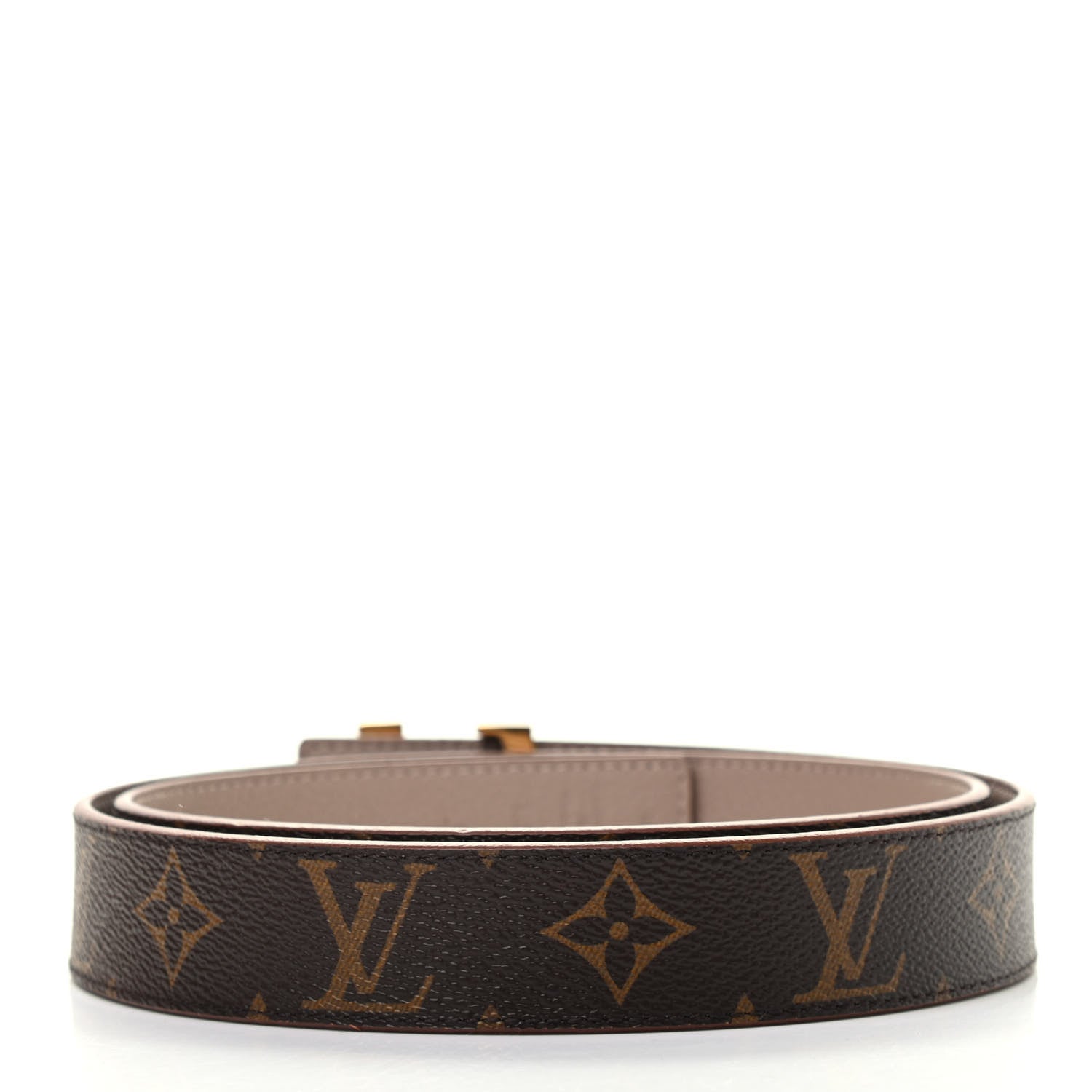 Louis Vuitton Monogram LV Initiales Belt 90 36 2 of 5