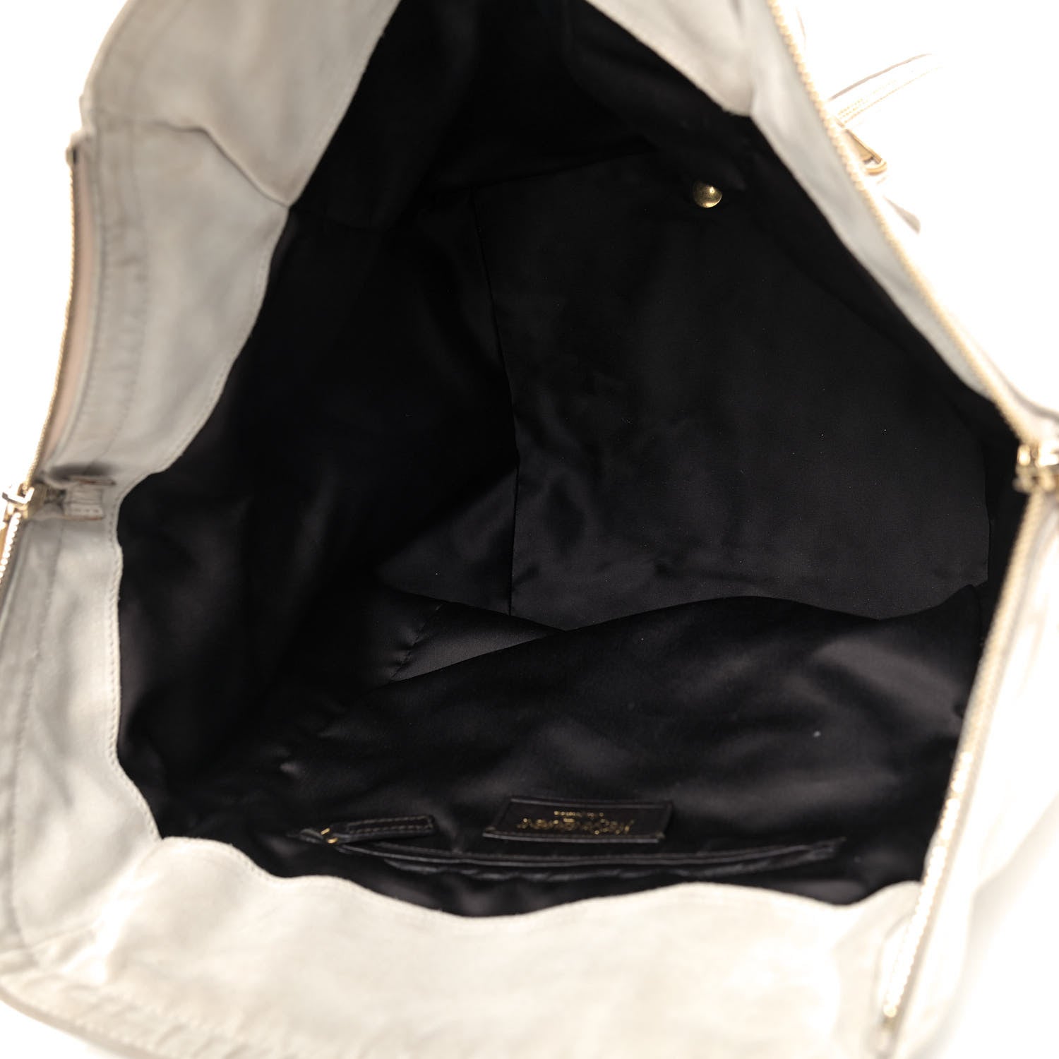 Saint Laurent Calfskin Large Downtown Tote Ivory 6 of 15