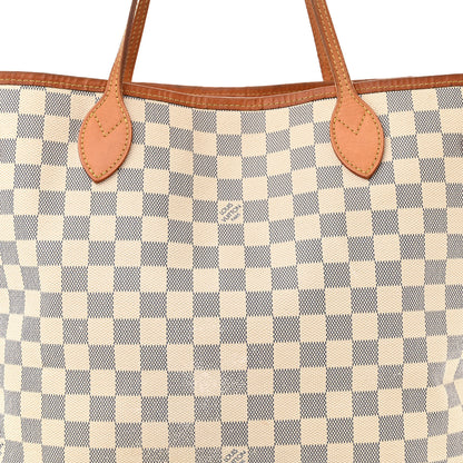 Louis Vuitton Damier Azur Neverfull MM 8 of 21
