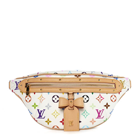 LV X TM Monogram Multicolor High Rise Bumbag White