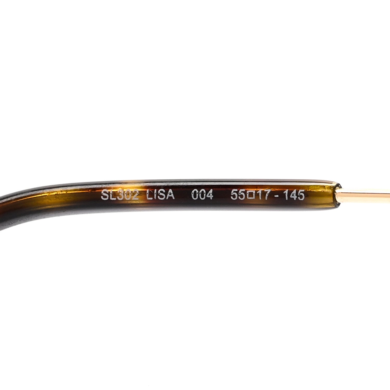 Saint Laurent Metal Lisa Sunglasses SL302 Black 6 of 7