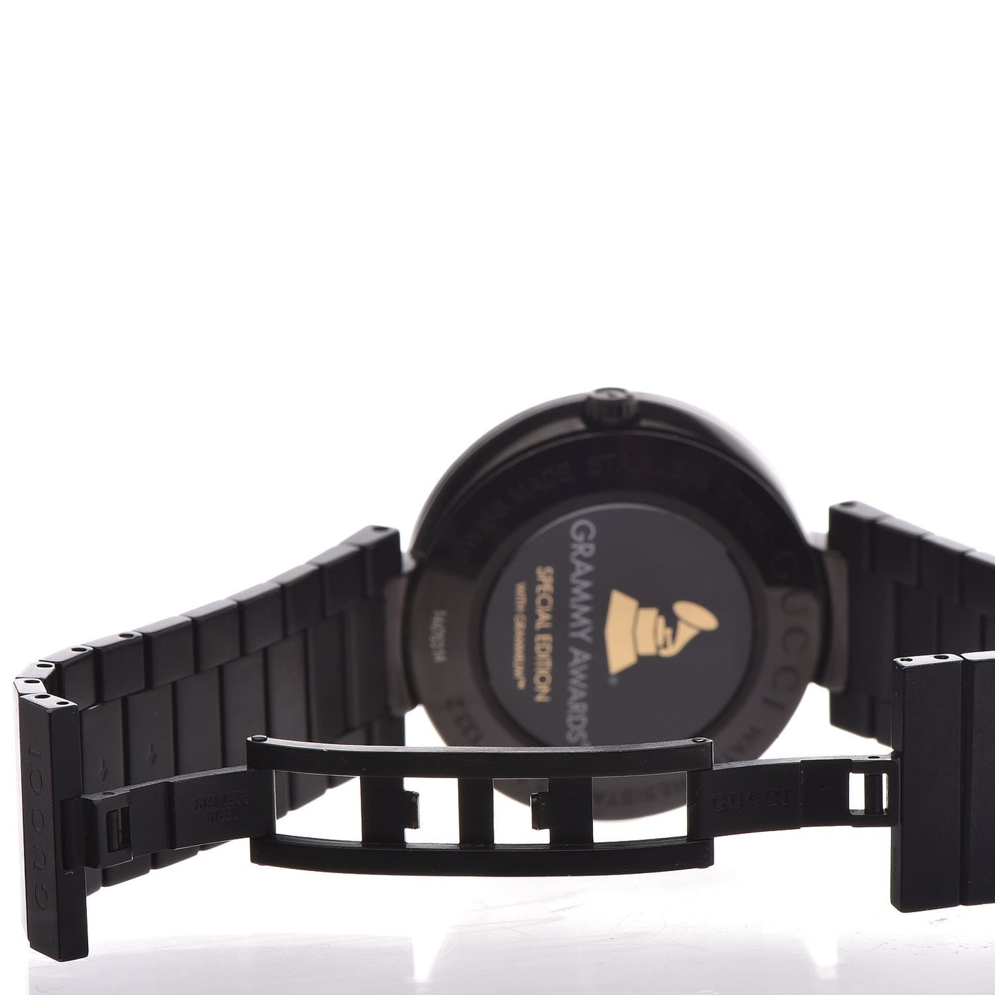 Stainless Steel 42mm Interlocking G Grammy Quartz Watch
