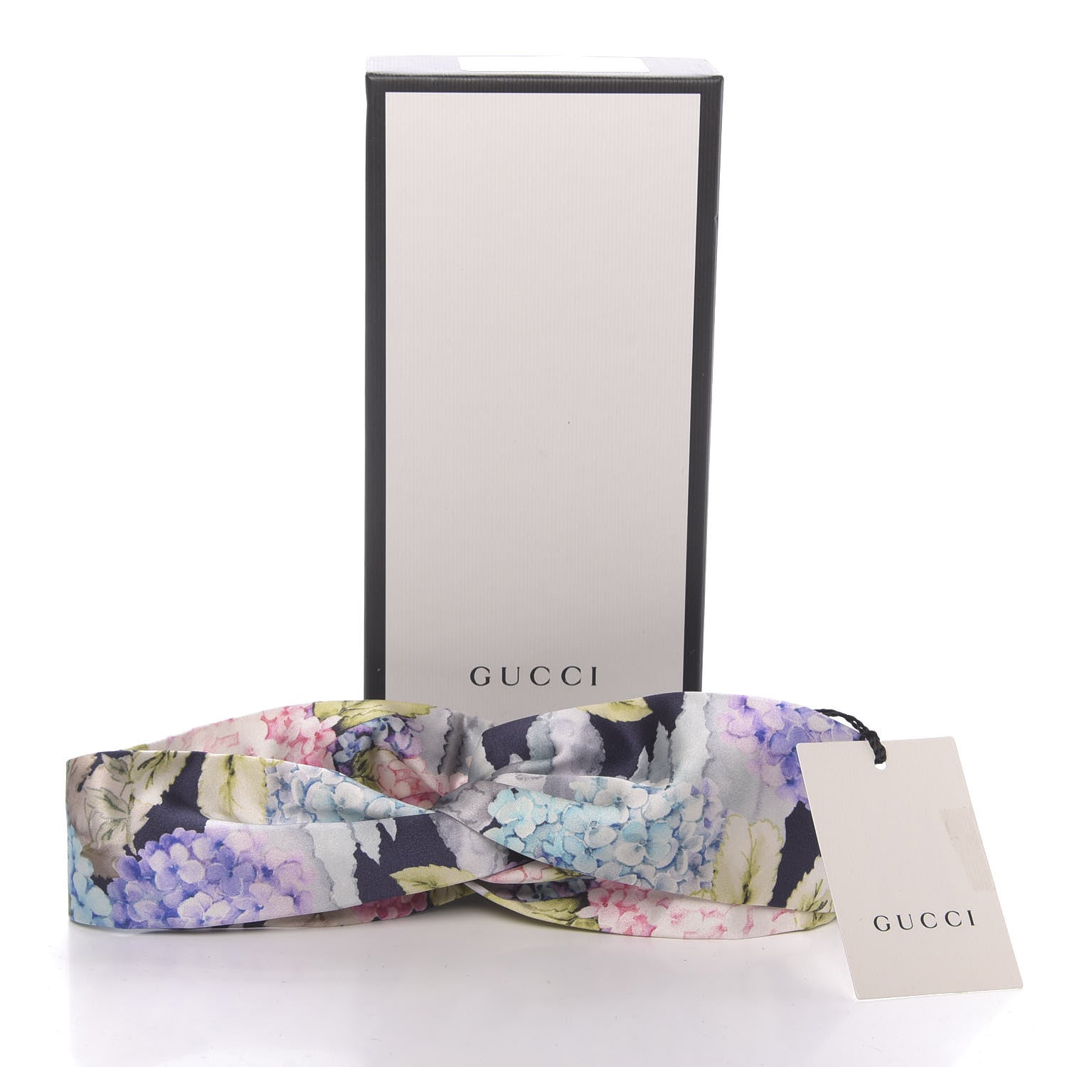 Gucci Silk Hortensin Duchesse Headband Multicolor 6 of 6