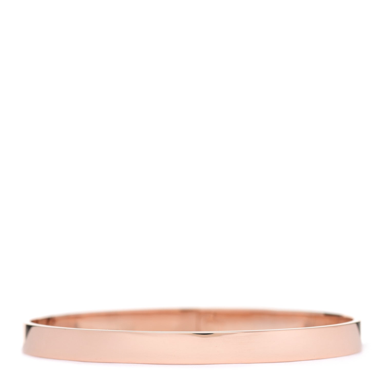 Hermes 18K Rose Gold Diamond PM Kelly Bracelet ST 2 of 4