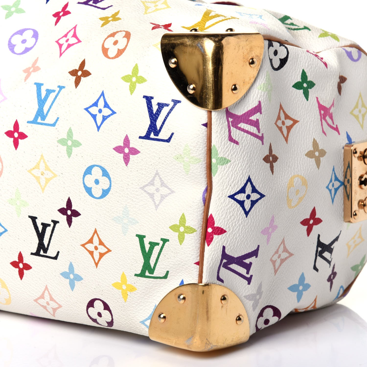 Louis Vuitton Monogram Multicolor Speedy 30 White 8 of 13