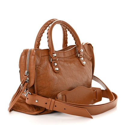 Balenciaga Agneau Classic Silver Hardware S City Camel 3 of 14