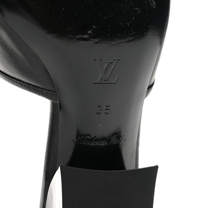 Louis Vuitton Lambskin Magnetic Mules 35 Black 7 of 10