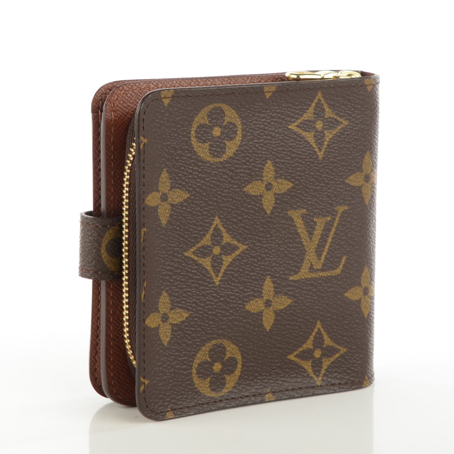 Louis Vuitton Monogram Compact Zippe Zipped Wallet 3 of 7