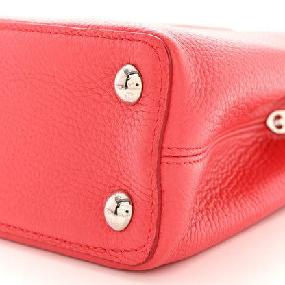 Louis Vuitton Taurillon Snakeskin Capucines BB Rubis 9 of 9
