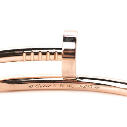 Cartier 18K Pink Gold Juste Un Clou Bracelet 16 3 of 4