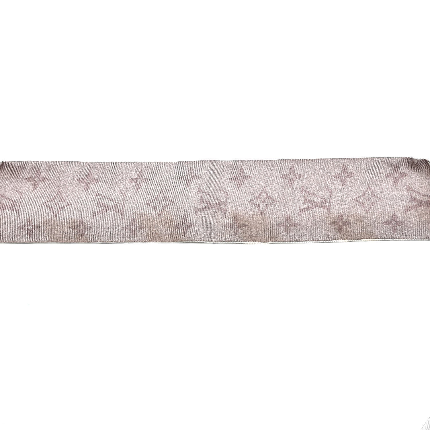 Louis Vuitton Silk Monogram Flower Ink BB Bandeau Light Pink 7 of 7