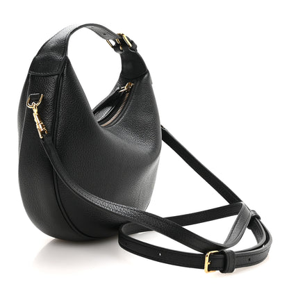 Celine Supple Grained Calfskin Teen Lulu Shoulder Bag Black 3 of 12