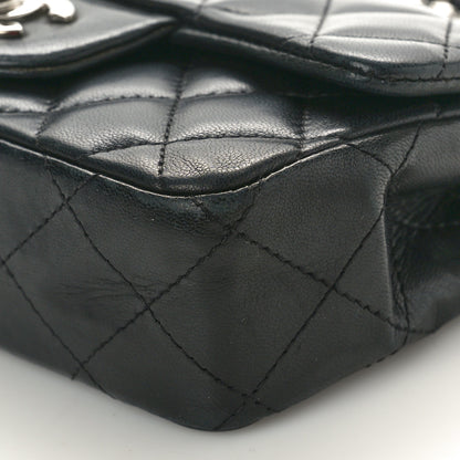 Chanel Lambskin Quilted Extra Mini Rectangular Flap Black 10 of 12