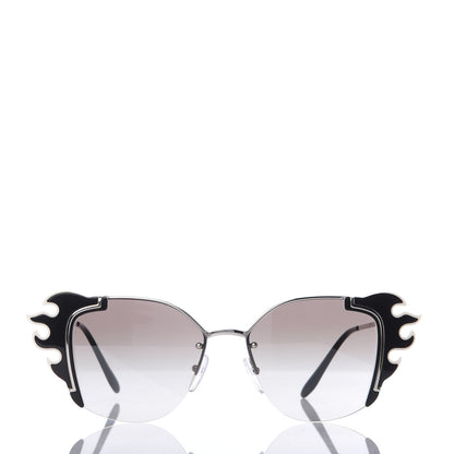 Prada Flame Sunglasses SPR 59V Black 2 of 7