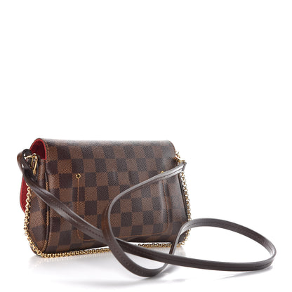 Louis Vuitton Damier Ebene Favorite PM 3 of 9