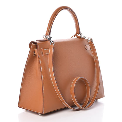 Hermes Epsom Kelly Sellier 28 Gold 3 of 37