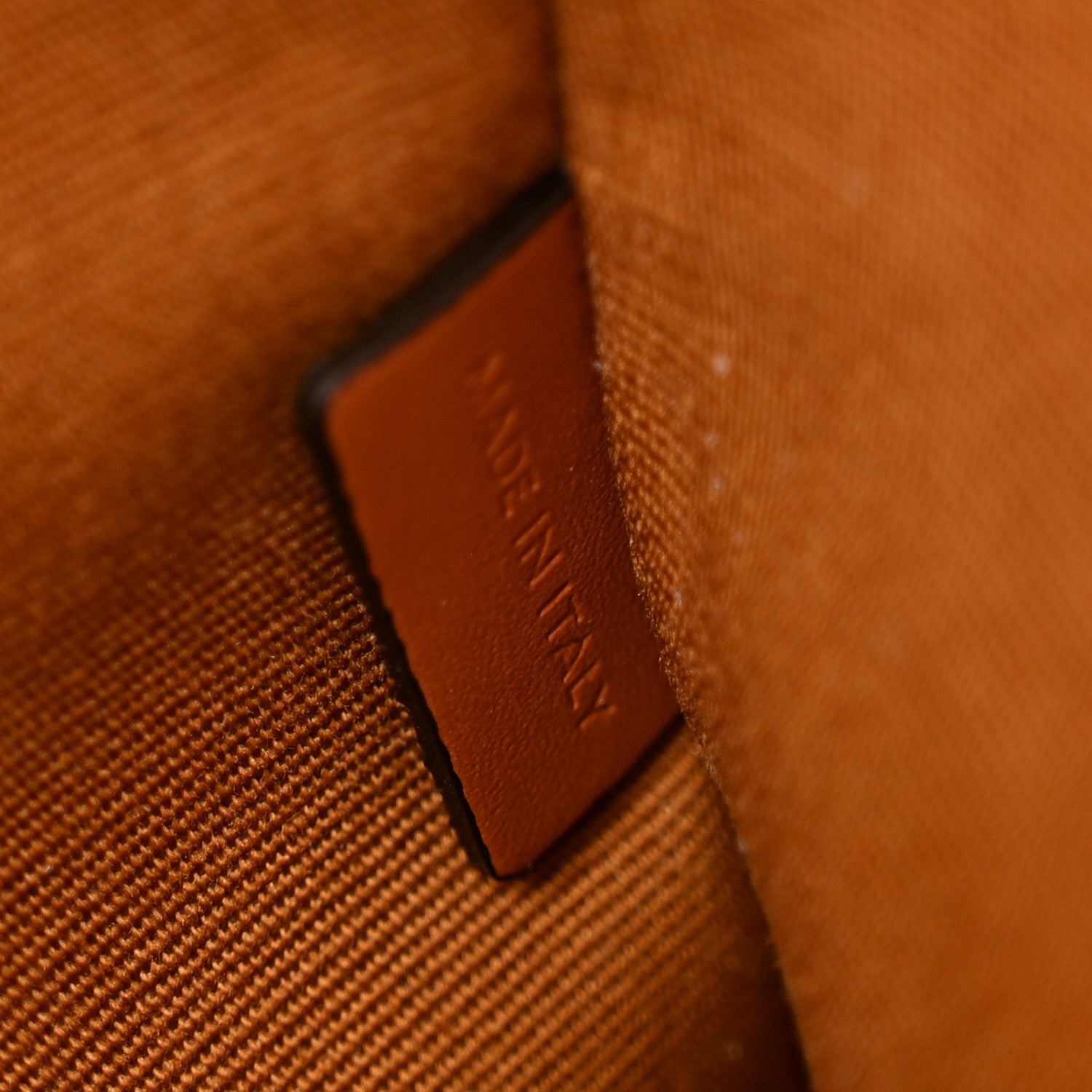 Celine Triomphe Canvas Calfskin Small Pouch With Strap Tan 7 of 9