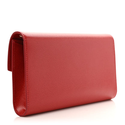 Salvatore Ferragamo Hammered Calfskin Mini Gancini Icona Bag Lipstick 3 of 10