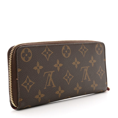 Louis Vuitton Monogram Clemence Wallet Fuchsia 3 of 8