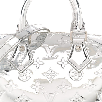 Louis Vuitton Monogram Miroir Speedy Bandouliere 20 Silver 7 of 9