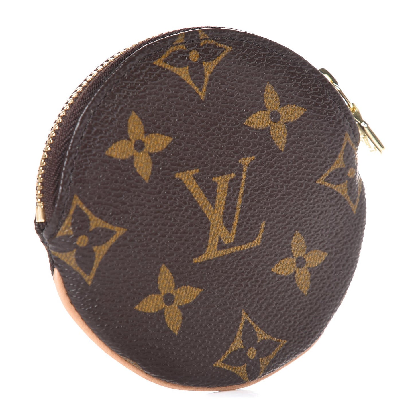 Monogram Round Coin Purse