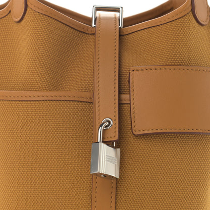 Hermes Toile Goeland Swift Cargo Picotin Lock 18 Sesame 8 of 11