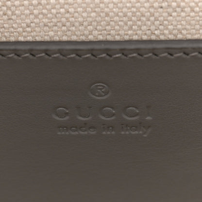 Gucci Calfskin GG Matelasse Small Slim Chain Shoulder Bag Dusty Grey Natural 6 of 11